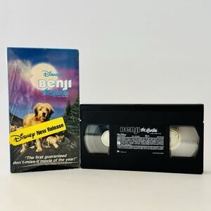 Disney's Benji The Hunted A Joe Camp Film VHS 1987